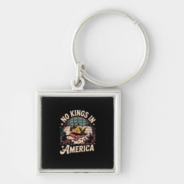 Llavero No Kings In America Retro Classic (Frente)