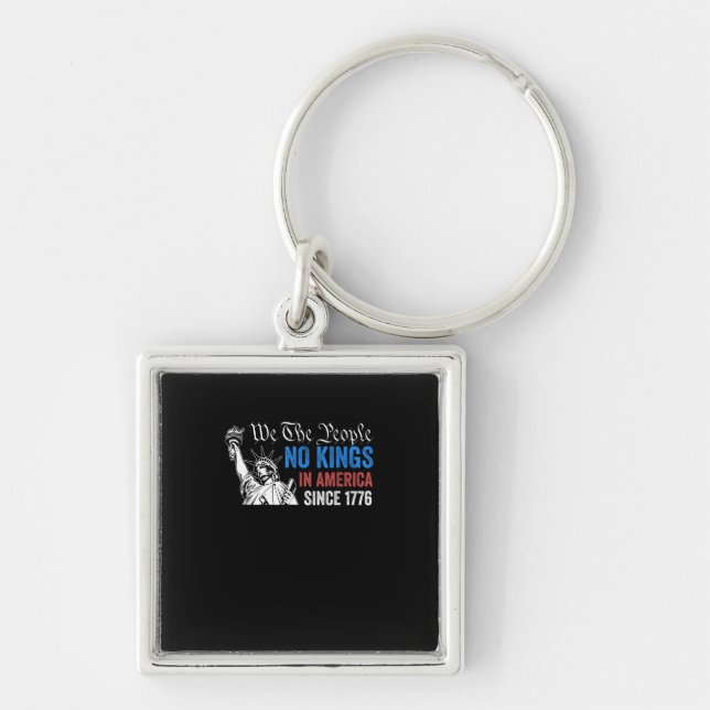 Llavero No Kings In America Since 1776 Retro Classic (Frente)