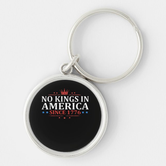 Llavero No Kings In America United States Independence Cla (Frente)