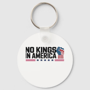 Llavero No Kings In America USA Creativo Casual