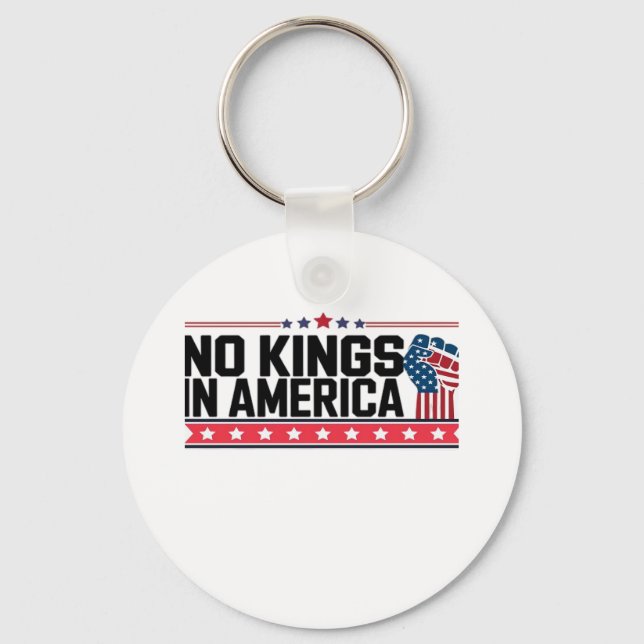 Llavero No Kings In America USA Minimal Clean (Anverso)