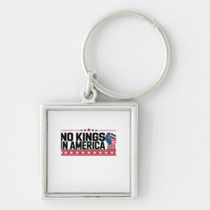 Llavero No Kings In America USA Minimal Limpio