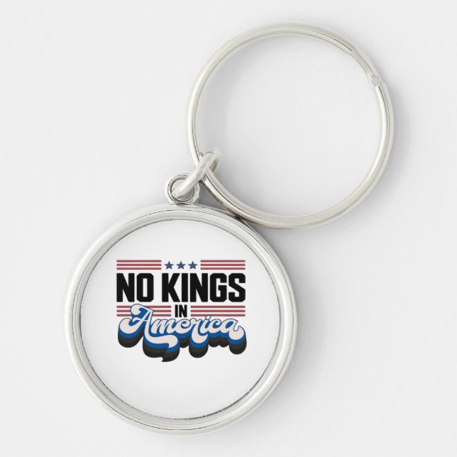 Llavero No Kings In America USA Retro Classic (Frente)