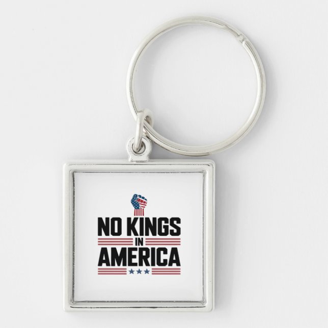Llavero No Kings In America USA Retro Classic (Frente)