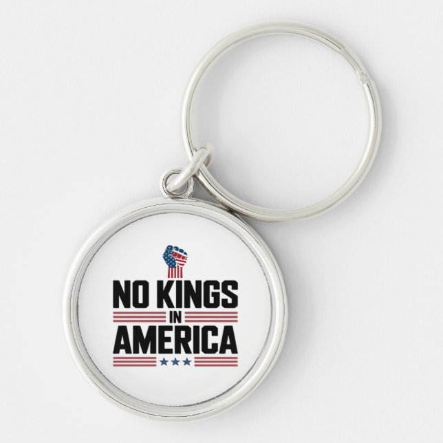 Llavero No Kings In America USA Retro Classic (Frente)