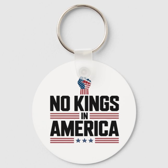 Llavero No Kings In America USA Retro Classic (Anverso)