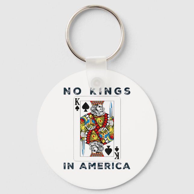 Llavero No Kings In America We The People Political Creati (Anverso)