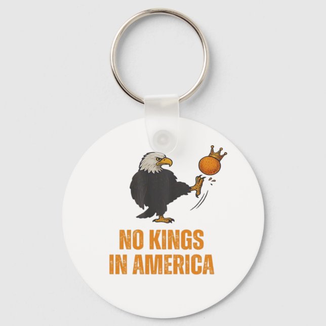 Llavero No Kings In America We The People Political Vintag (Anverso)