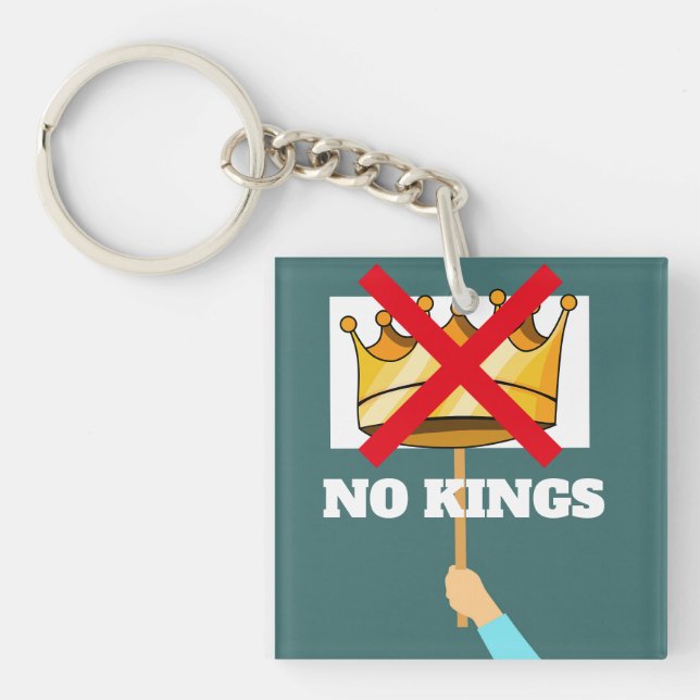 Llavero No Kings Keychain (Frente)