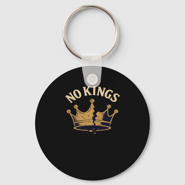 Llavero No Kings Minimal Limpio (Anverso)