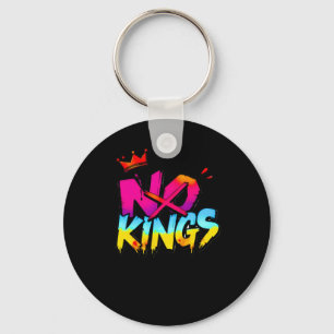 Llavero No Kings - Pegatina audaz de la declaración de gra