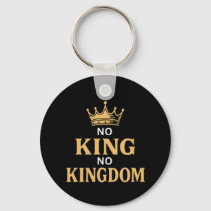 Llavero No Kings Protest Sign Vertical 2025