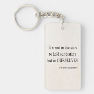 Llavero No Las Estrellas Destruyen, Sino La Cita Shakespea