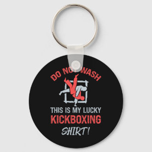 Llavero No Lavar Esta Es Mi Camiseta De Kickboxing Afortun