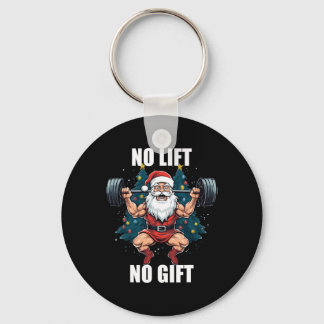 Llavero No Levantar No Regalo Santa Claus Navidad Gimnasio