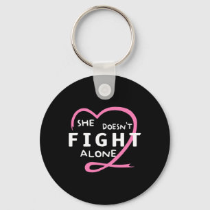 Llavero No lucha sola contra el cáncer de mama Su