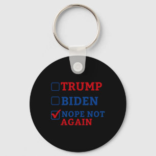 Llavero No más voten 2024 contra Trump contra Biden