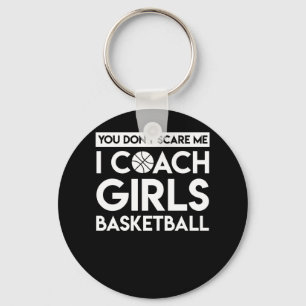 Llavero No me asustan Chicas entrenador de baloncesto