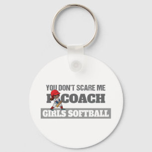 Llavero No me asustes, entreno softball