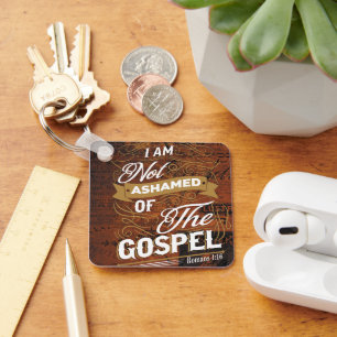 Llavero No Me Avergüenzo del Evangelio   Romanos 1:16