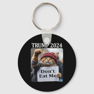 Llavero No me comas gatos para Trump 2024