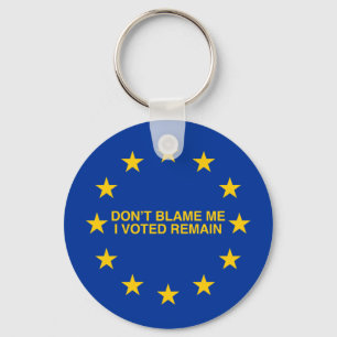 Llavero No me culpe, yo votó por Remain