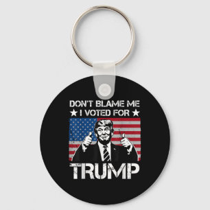 Llavero No Me Culpen Yo Voté Por Vintage Molesto De Trump