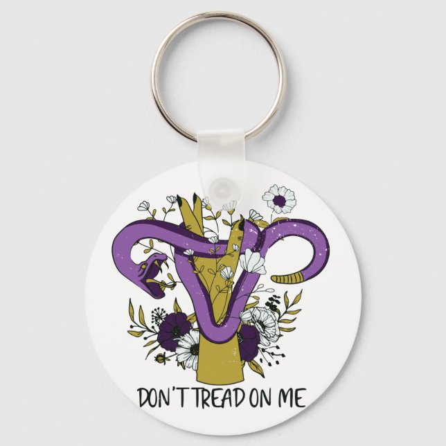 Llavero No me engañes feminista (Anverso)