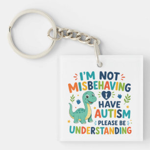 Llavero No me estoy portando mal, tengo autismo
