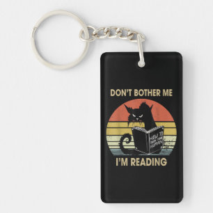 Llavero No me molestes estoy leyendo libros de lectura de
