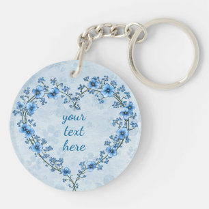 Llavero No me olvides Recuerdo de recuerdo personalizado