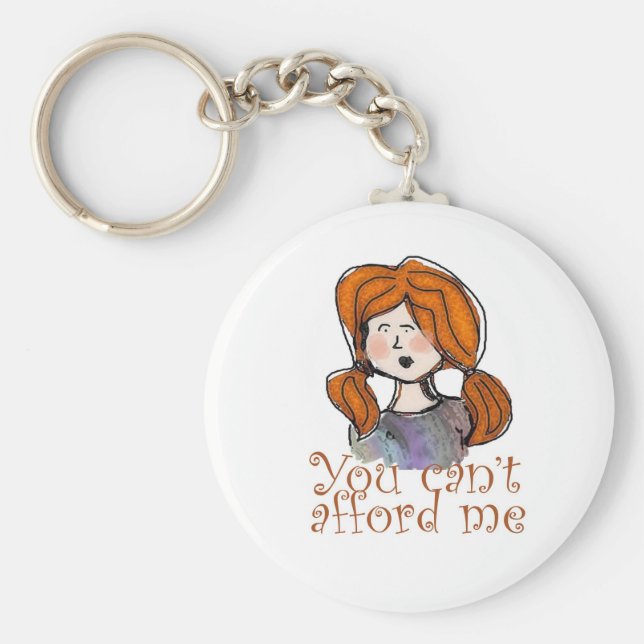 Llavero no me puedo permitir (Frente)