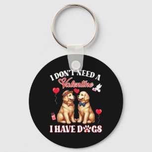 Llavero No necesito un San Valentín que tengo un Golden Re