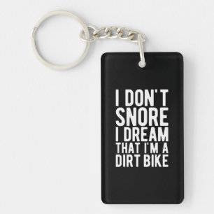 Llavero No niego que sueña que soy una bicicleta sucia -