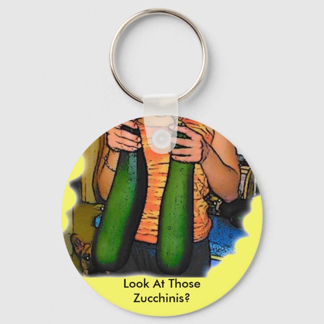 Llavero ¡No odies a mis zucchinis "Dobles Z"! (Anverso)