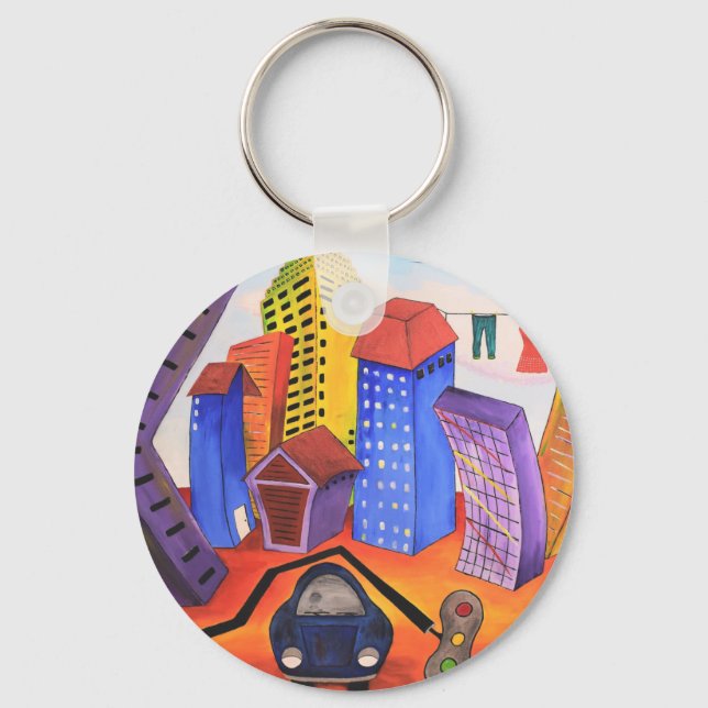 Llavero No olvide el anillo de teclas del botón de lavado (Anverso)