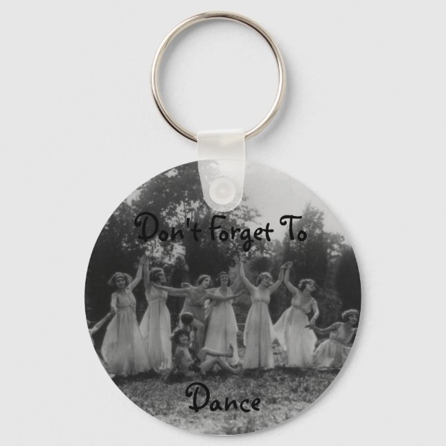 Llavero No Olvides Bailar Keychain (Anverso)