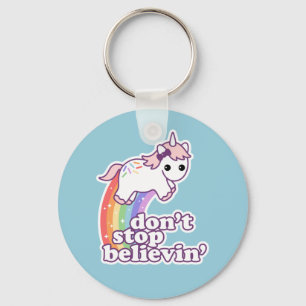 Llavero No pare Believin en unicornios