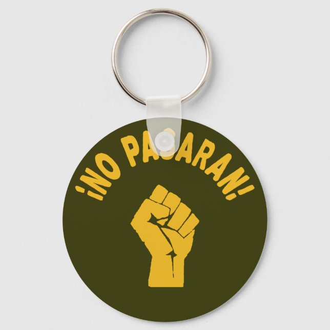 Llavero No Pasaran - No Pasarán (Anverso)