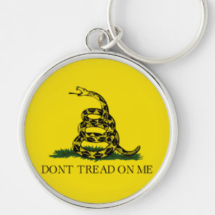 Llavero No Pises a Mí bandera Gadsden