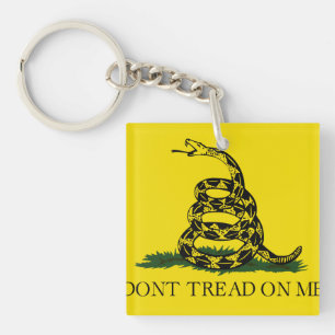 Llavero No Pises en Mi bandera Gadsden