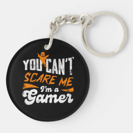Llavero No puedes asustarme, soy un jugador de regalos par