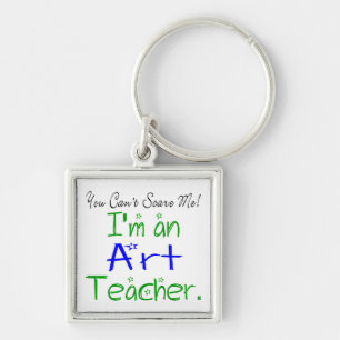 Llavero No puedes asustarme, soy un profesor de arte