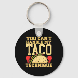 Llavero No Puedes Manejar Mi Técnica De Taco Kickboxing Ma