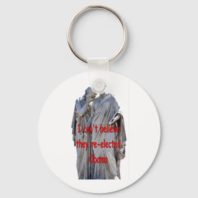 LLAVERO NO PUEDO CREER QUE REELIGIERAN A OBAMA (Anverso)