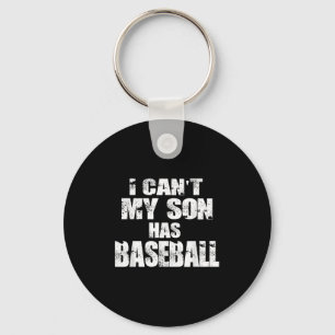 Llavero No puedo, mi hijo tiene béisbol