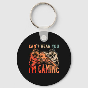 Llavero No puedo oírte, estoy jugando con camiseta, divert