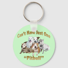 Llavero No puedo tener un solo Pitbull