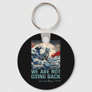 Llavero No Regresar Una Oleada De Gatos Azules Para Kamala