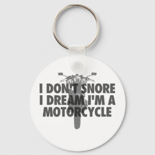 Llavero No ronco sueño que soy una motocicleta
